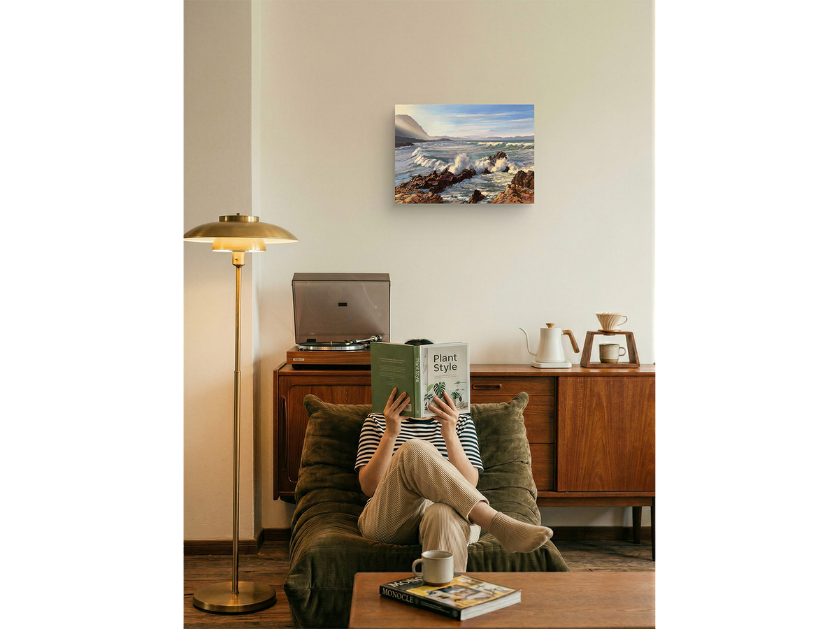 'Seaspray, Kwaaiwater Bay Hermanus' - James Yates