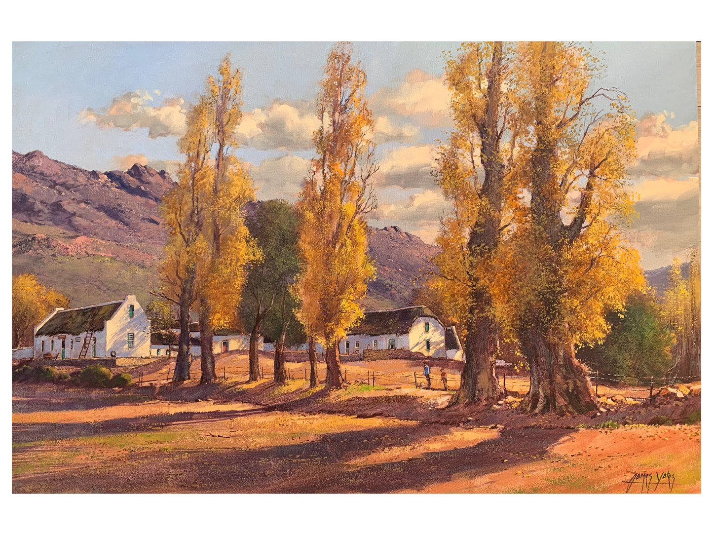 'Golden Poplars' - James Yates