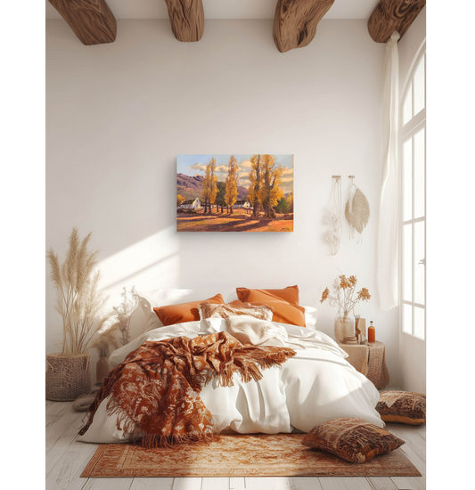 'Golden Poplars at Wupperthal' - James Yates