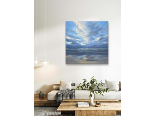 'Low Tide on Fish Hoek Beach' - James Yates