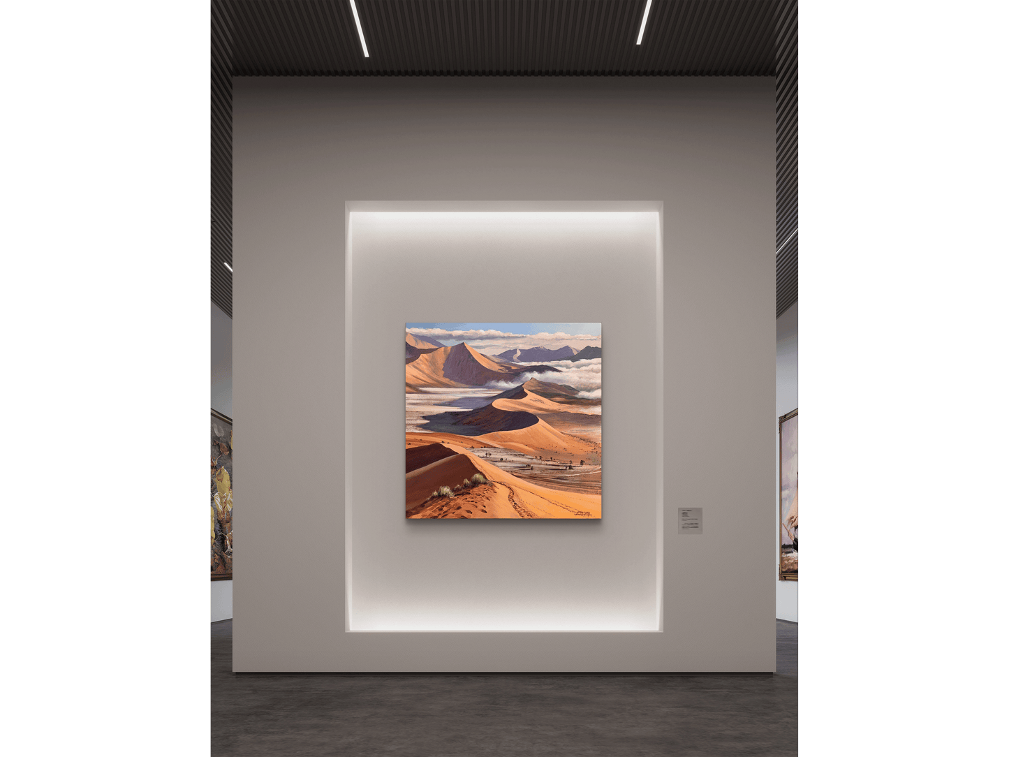 'Sea mist at Sossusvlei, Namibia' - James Yates