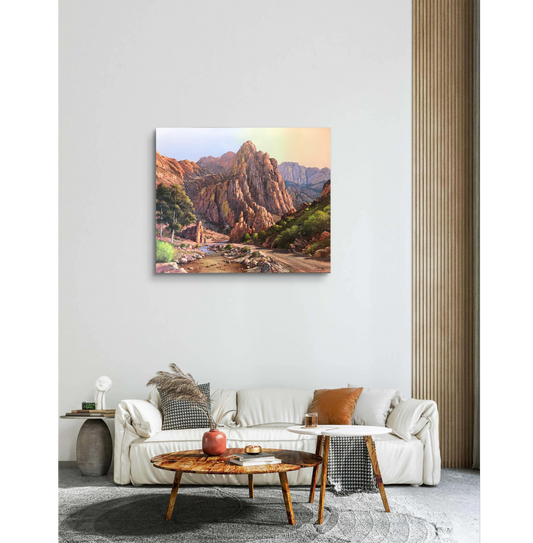 'Vertical Strata at Eerste Water, Swartberg Pass ' - James Yates