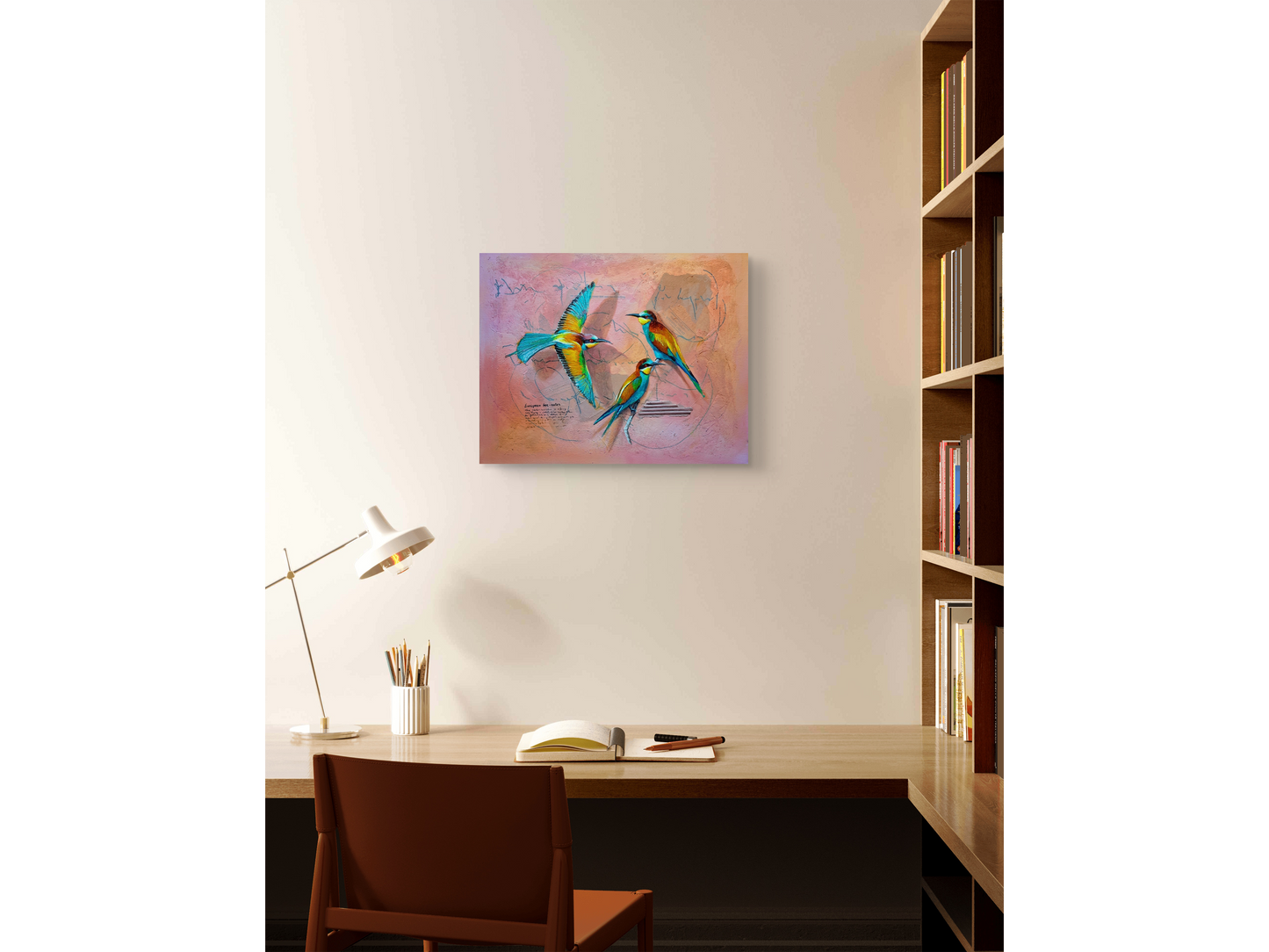 'Field Notes: Merops Apiaster' - Sannette Boshoff