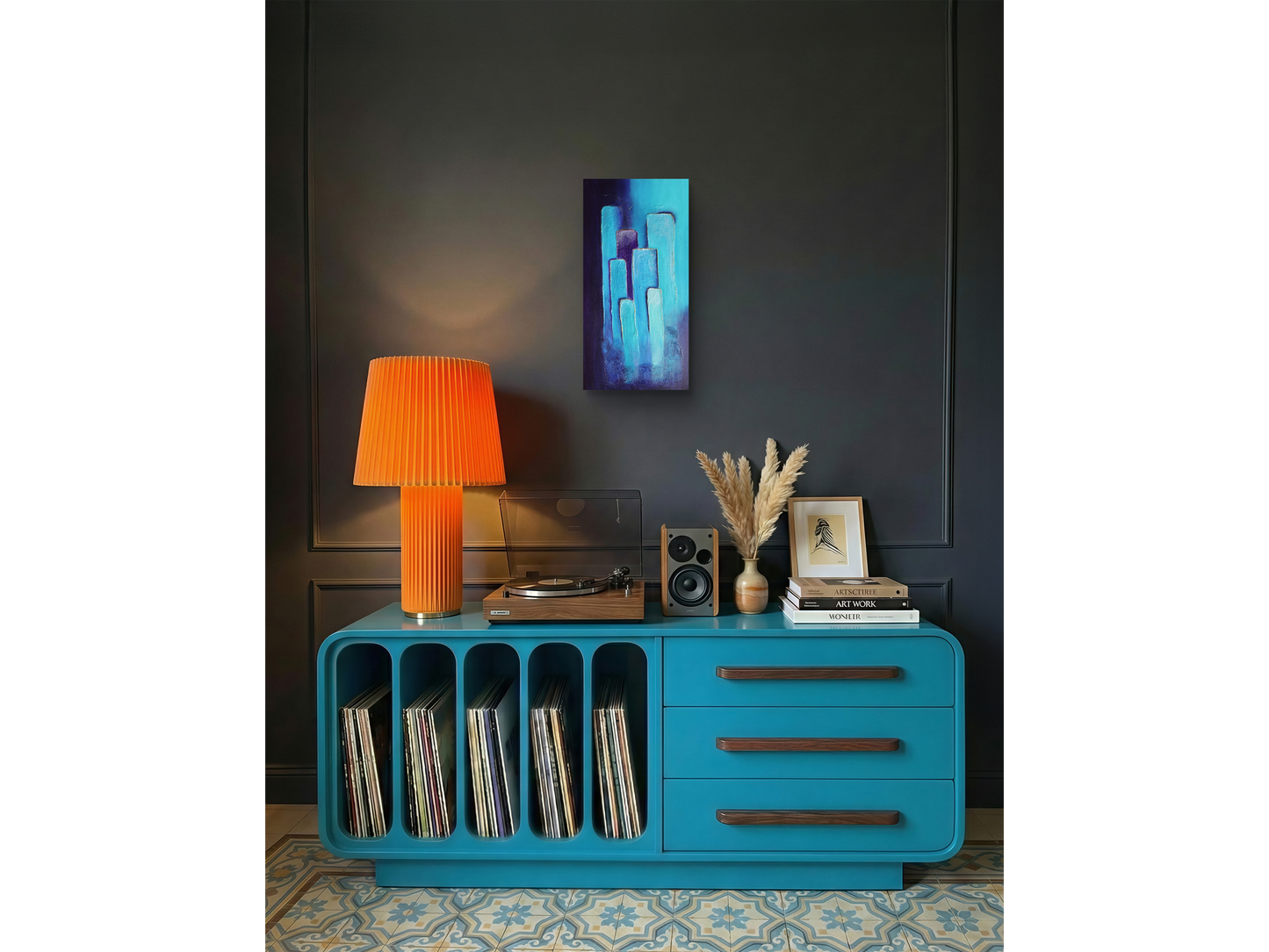 'Monoliths in Turquoise' - Sannette Boshoff