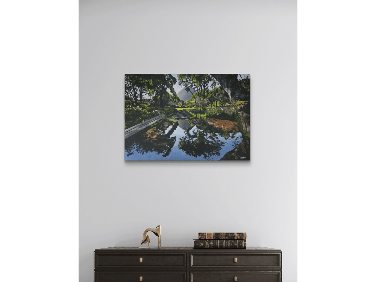 'Noordhoek Pond reflection' - Mike Forrester