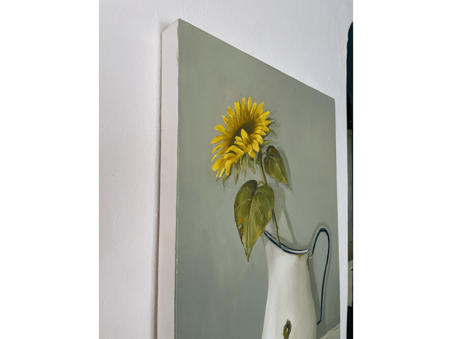 'Sunflower in Enamel' - Sue Paulsen