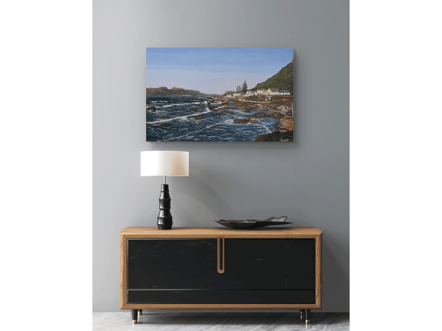 'Muizenberg from the Corner' - Mike Forrester
