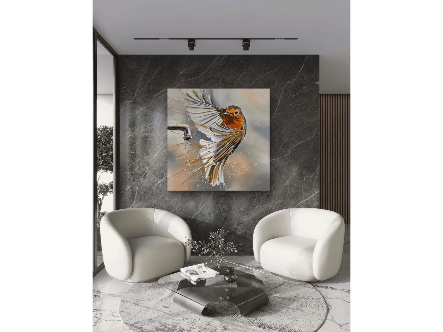 'European Robin' - Darren McKay