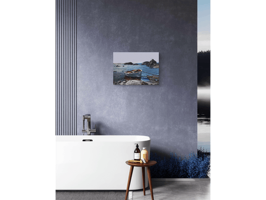 'Fishing boat on West Coast beach' - Mike Forrester