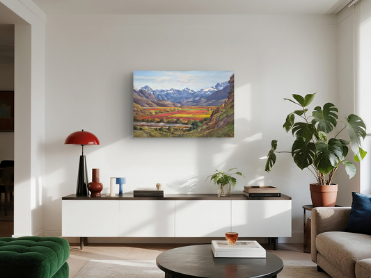 'Autumn snow in the Hex River Valley' - James Yates