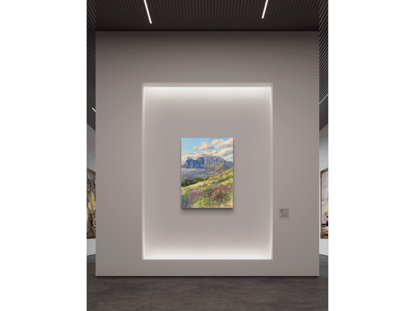 'Spring flowers on Signal Hill' - James Yates