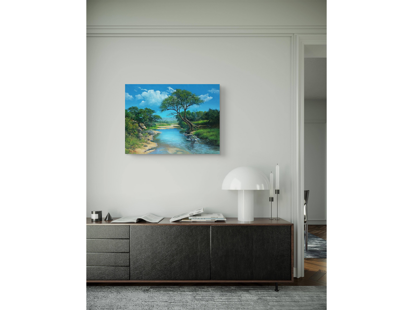 'A river runs through it' - Dawie Fourie