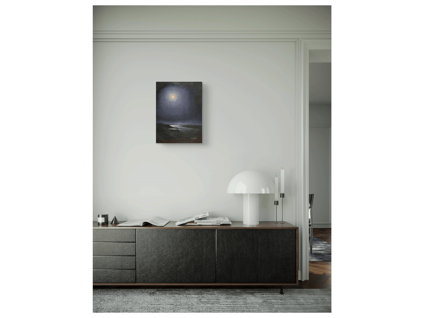 'Moody Moon, Arinston' - Phyllida Louw