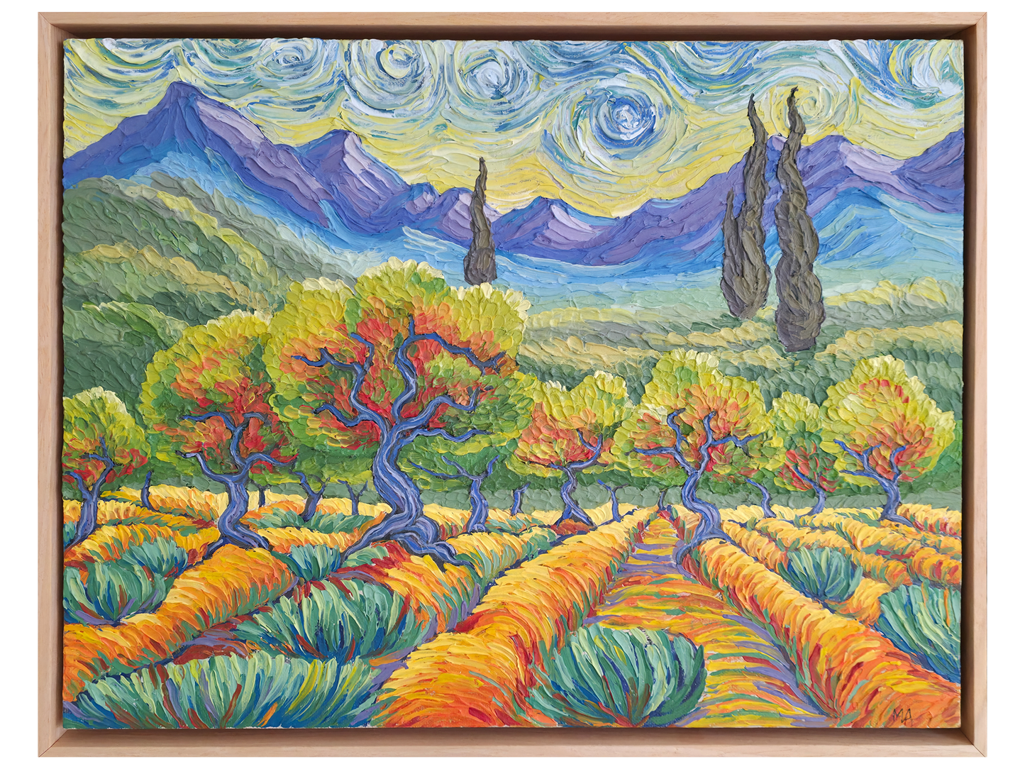 'Apple Grove and Lavender' - Marc Alexander