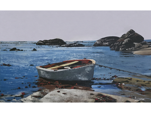 'Fishing boat on West Coast beach' - Mike Forrester