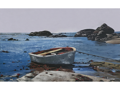 'Fishing boat on West Coast beach' - Mike Forrester
