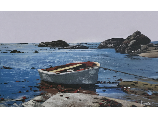 'Fishing boat on West Coast beach' - Mike Forrester
