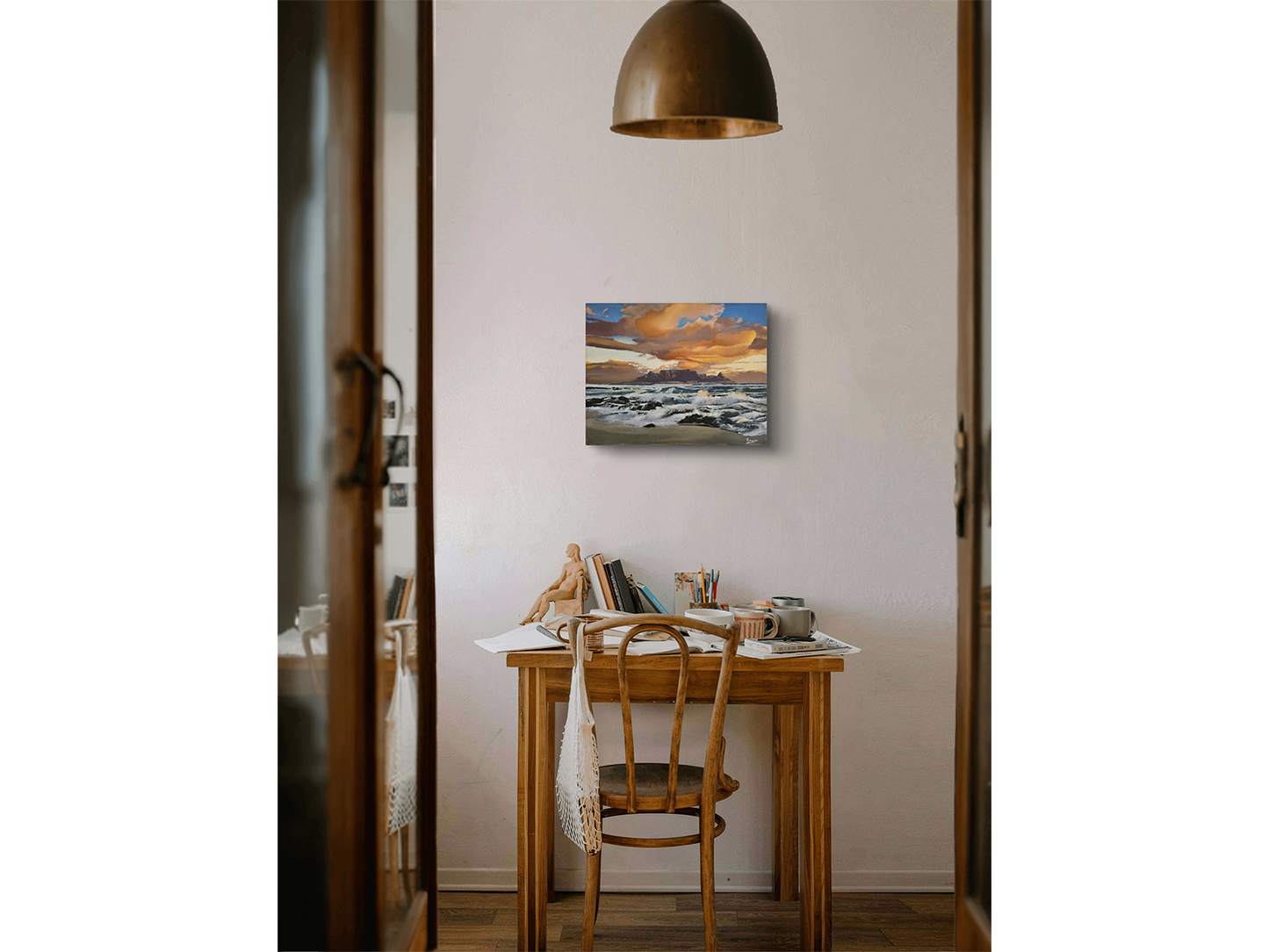 'Sunset, Table Bay' - Mike Forrester