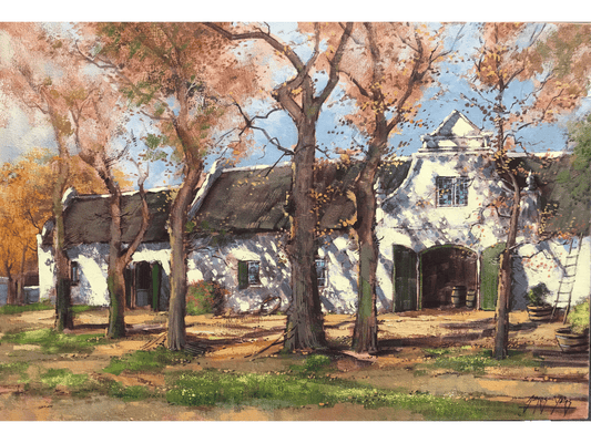 'Old wine cellar at Blaawklippen' - James Yates