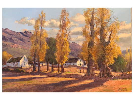 'Golden Poplars' - James Yates