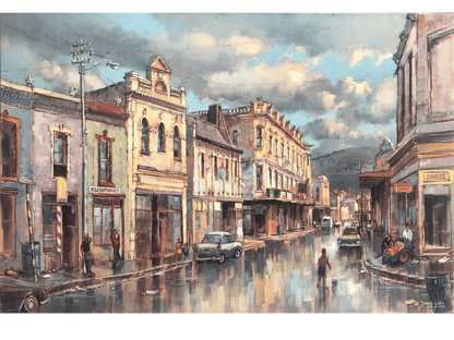 'Wet day in Hanover Street' - James Yates