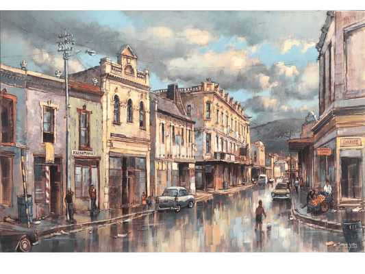 'Wet day in Hanover Street' - James Yates