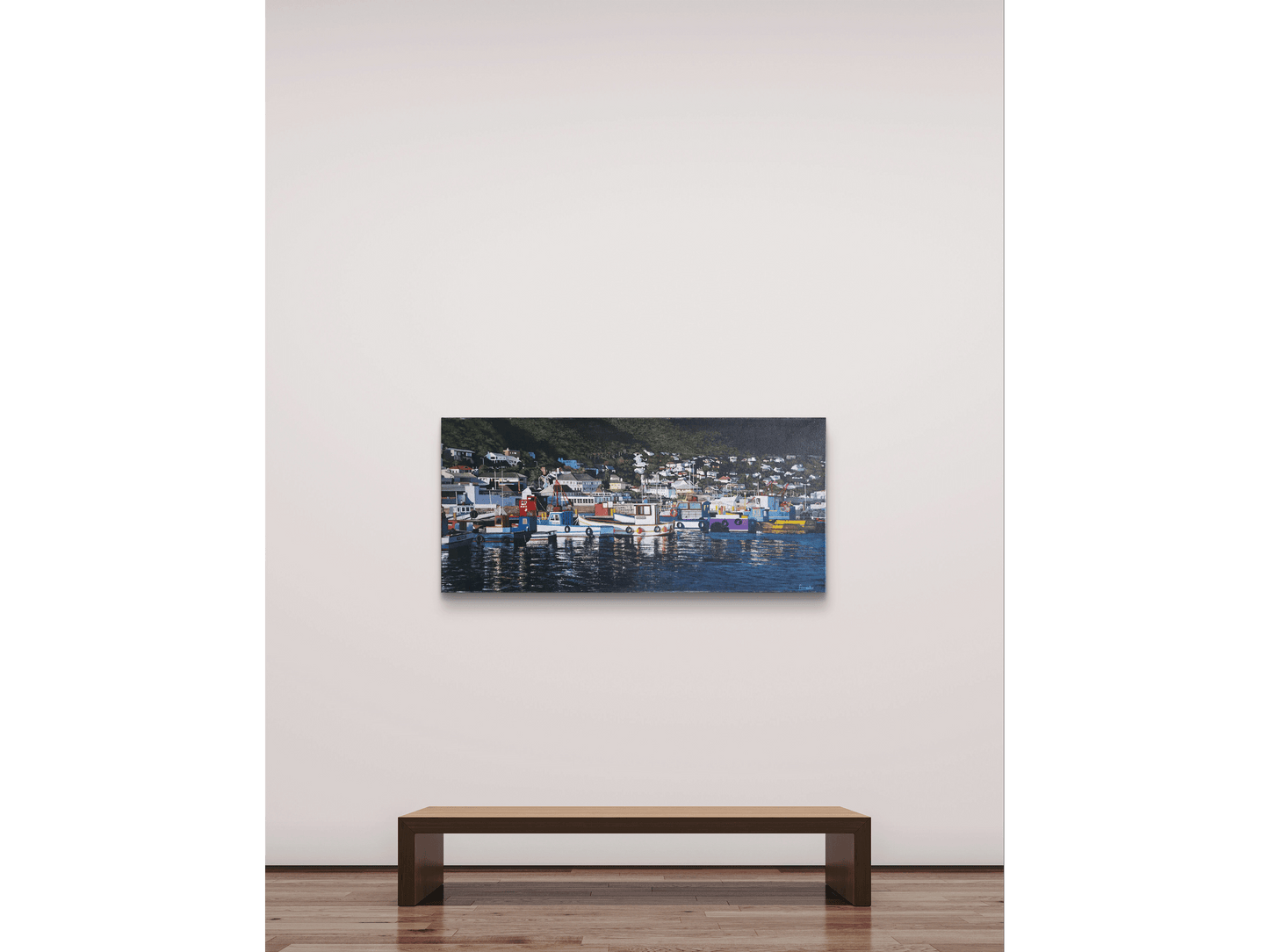 'Afternoon at Kalk Bay Harbour' - Mike Forrester