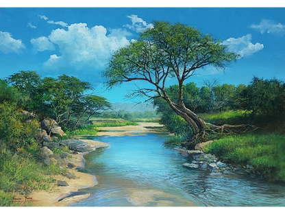 'A river runs through it' - Dawie Fourie