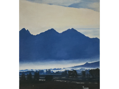 'Early morning mist near Barrydale' - Mike Forrester