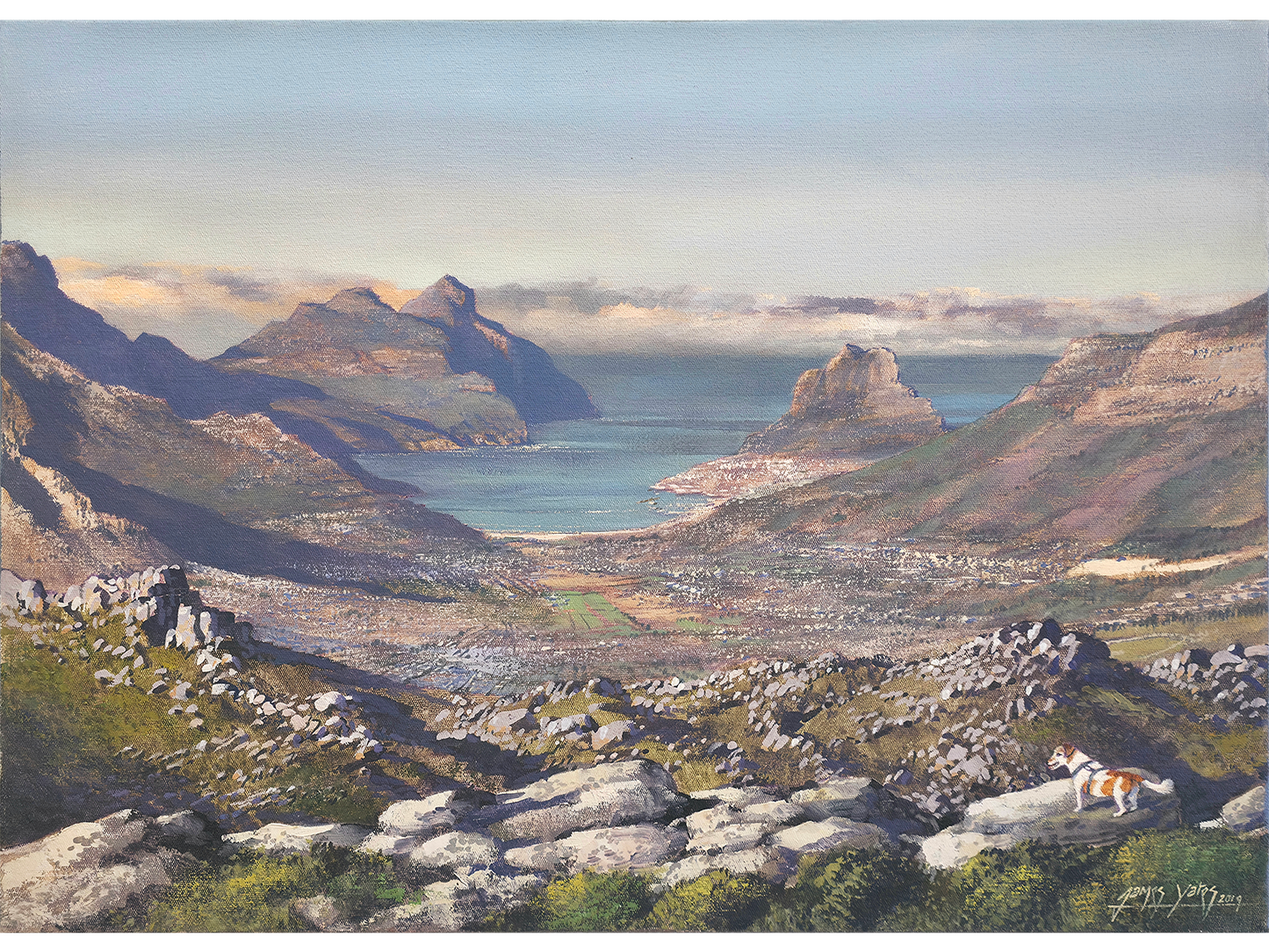 'Hout Bay in the distance' - James Yates