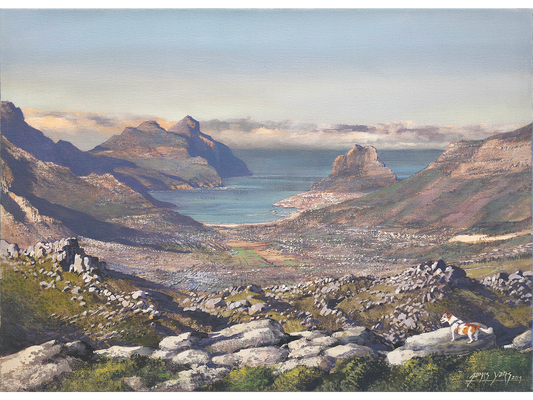 'Hout Bay in the distance' - James Yates