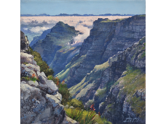 'Looking Down Platteklip Gorge' - James Yates