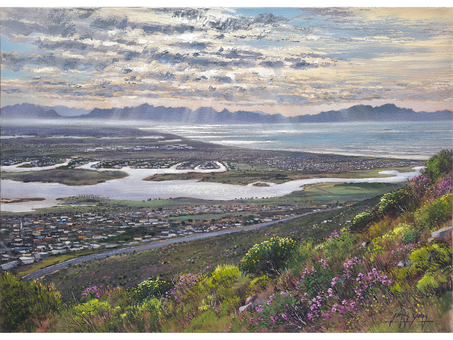 'Dawn over Zandvlei' - James Yates
