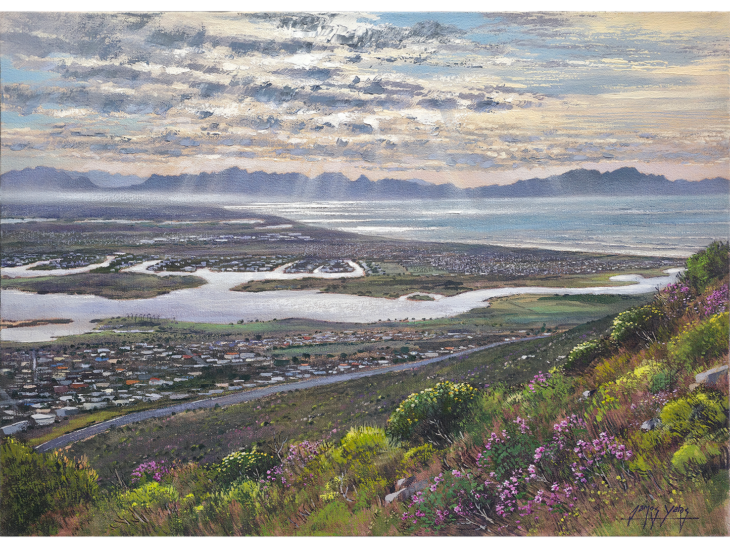 'Dawn over Zandvlei' - James Yates