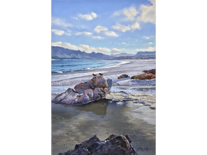 'Oyster Catchers, Kommetjie Beach' - James Yates