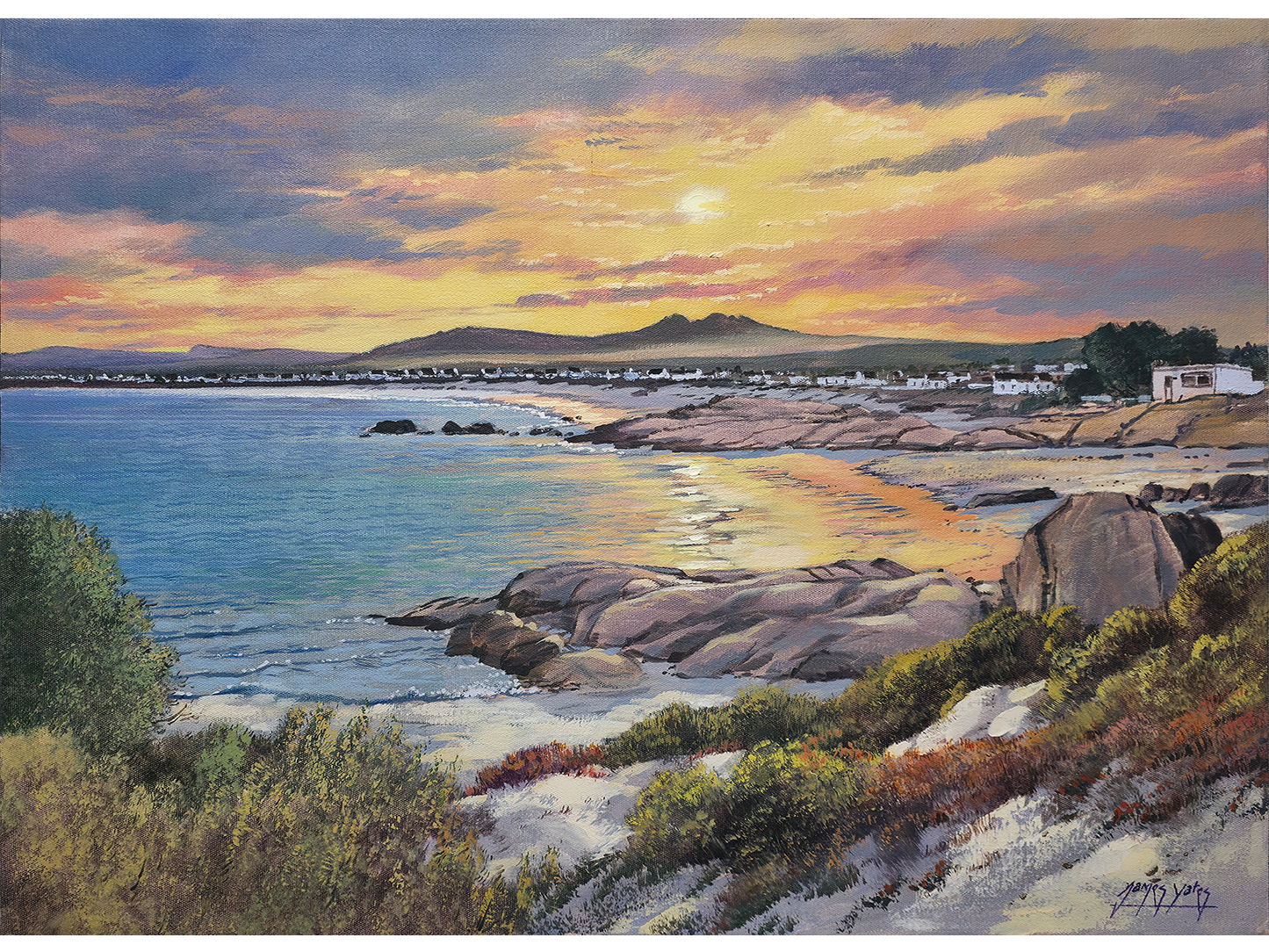 'Golden Dawn over Paternoster' - James Yates