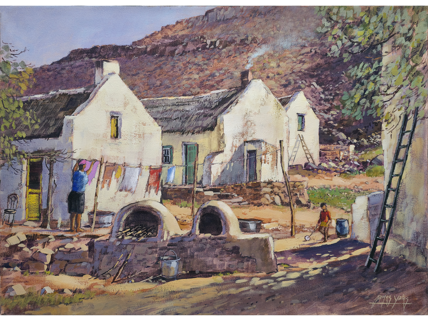 'Outdoor ovens, Wupperthal' - James Yates