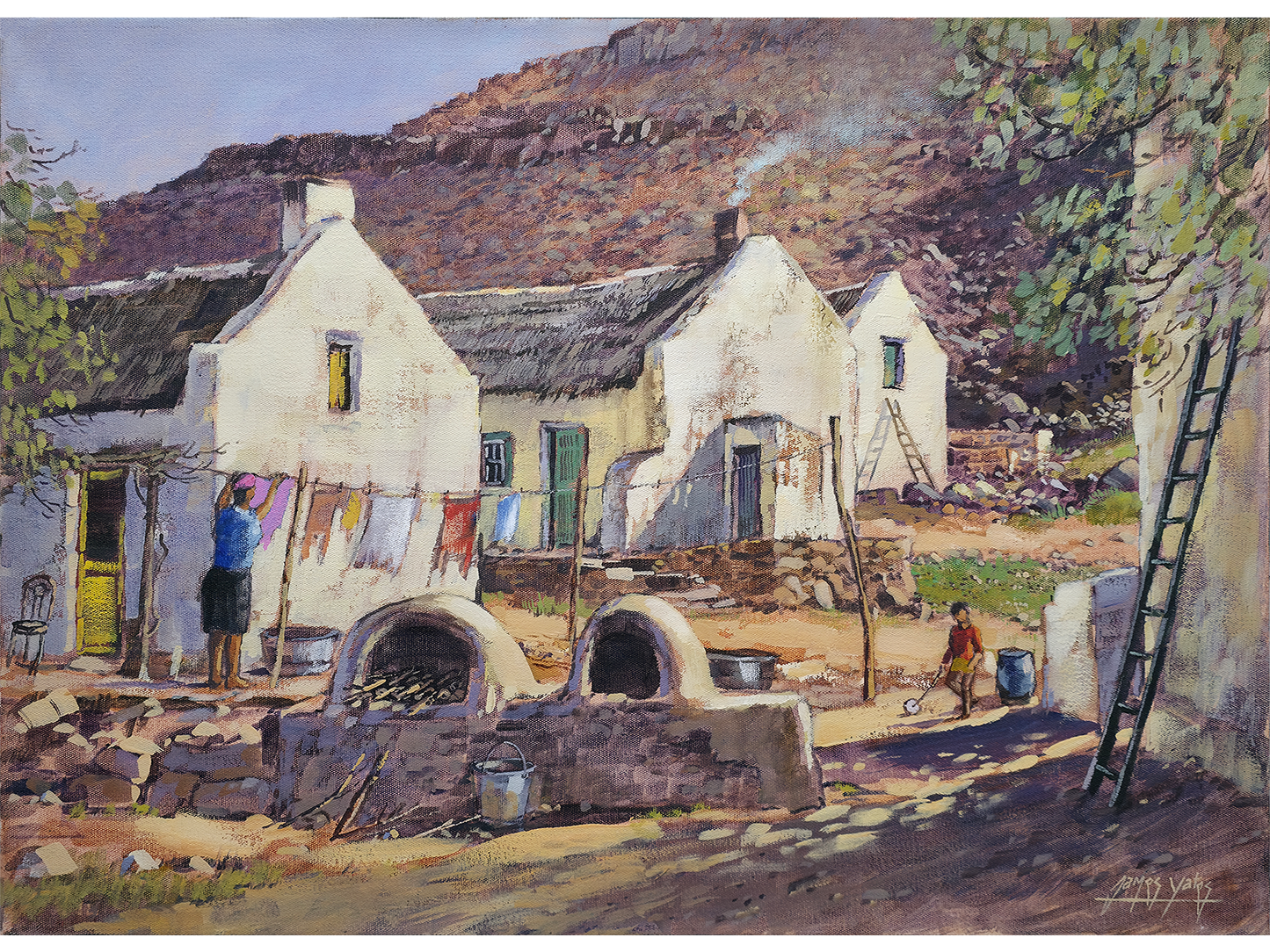 'Outdoor ovens, Wupperthal' - James Yates