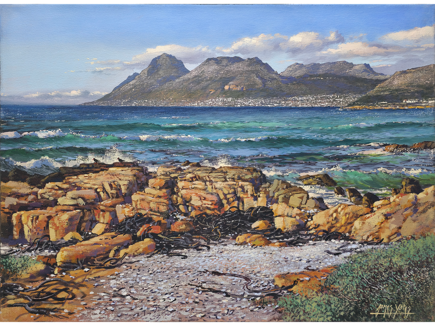 'Smell the ozone, False Bay' - James Yates
