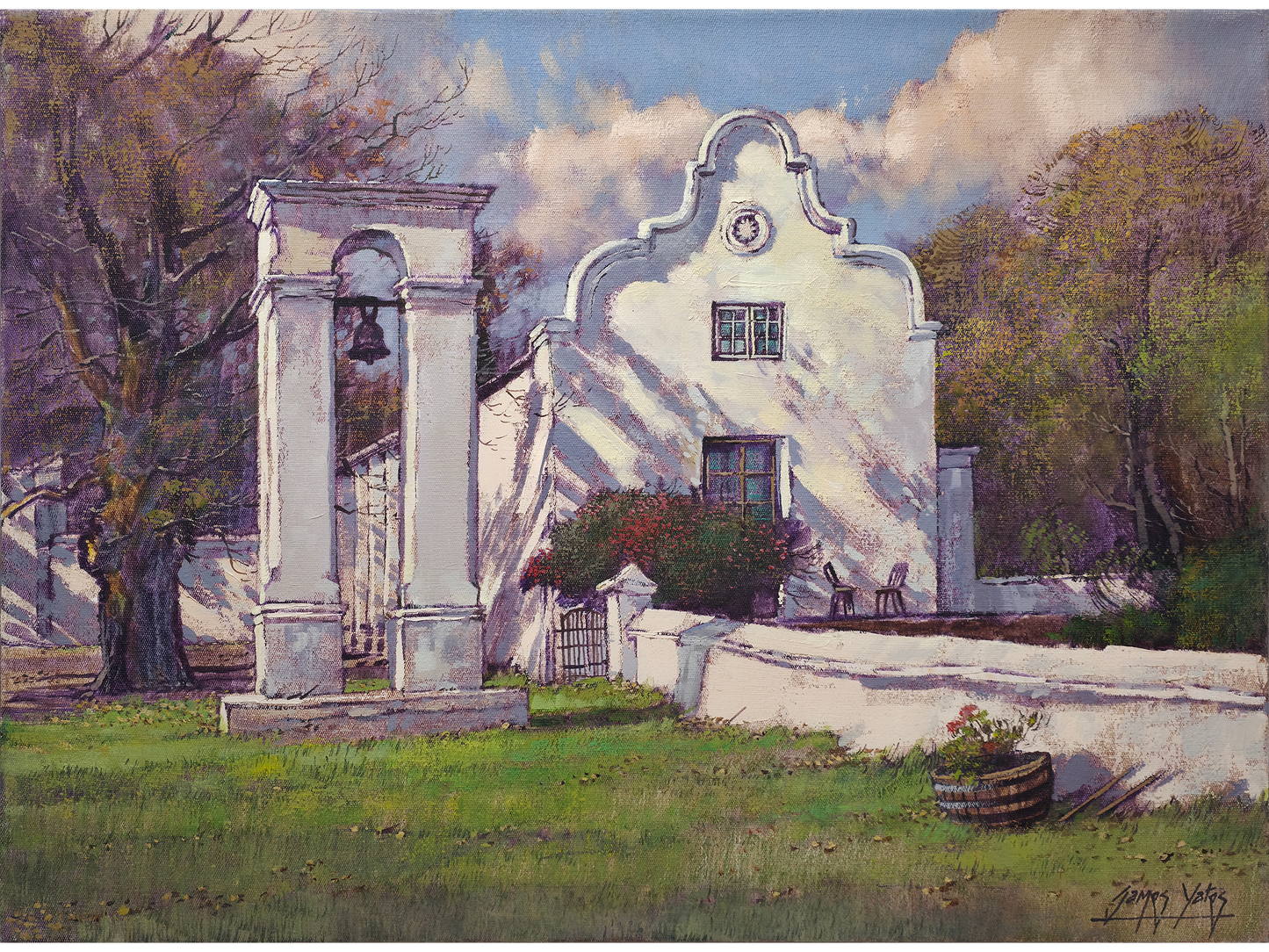 'Slave bell at Lanzerac Stellenbosch' - James Yates