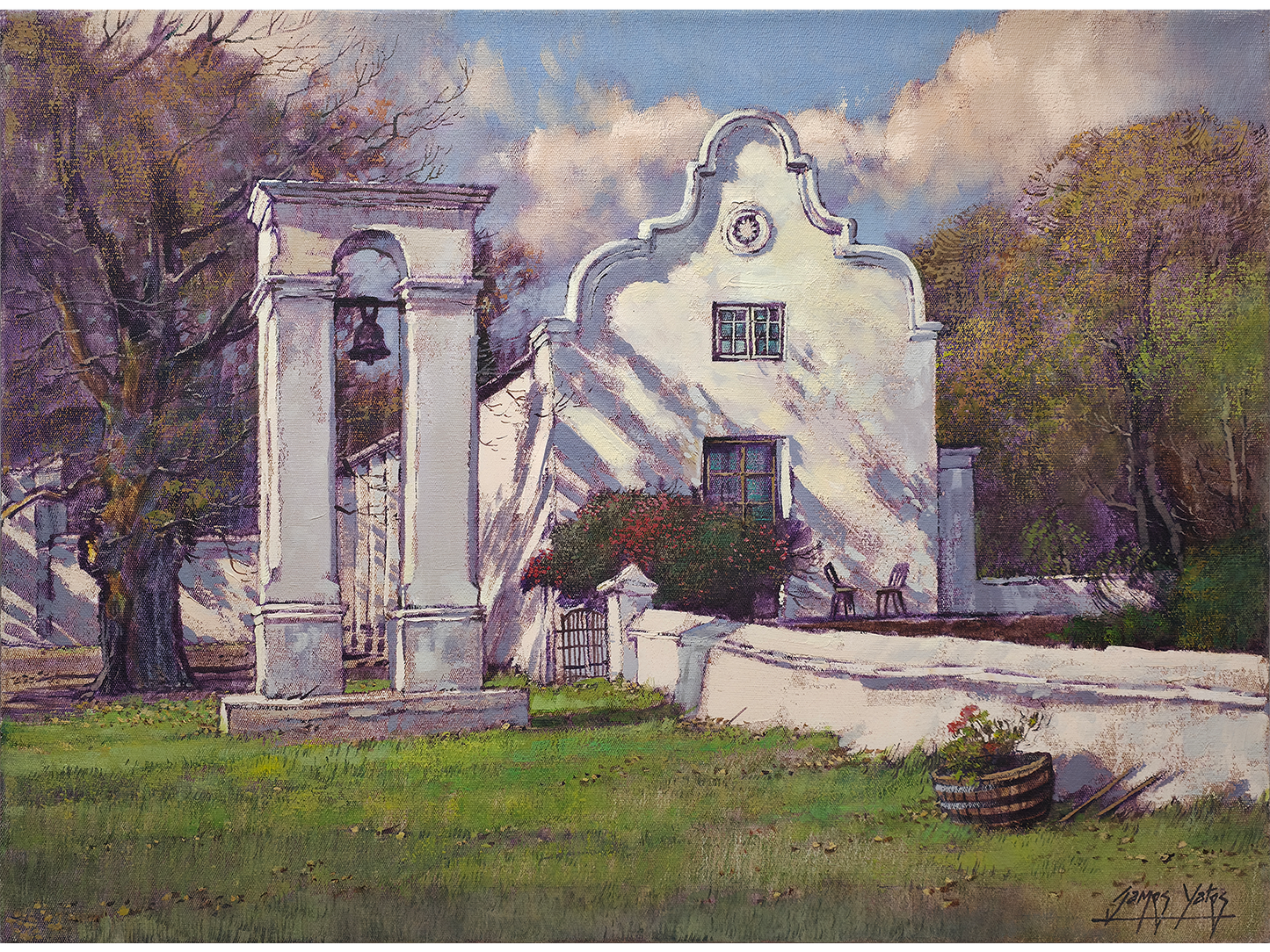 'Slave bell at Lanzerac Stellenbosch' - James Yates