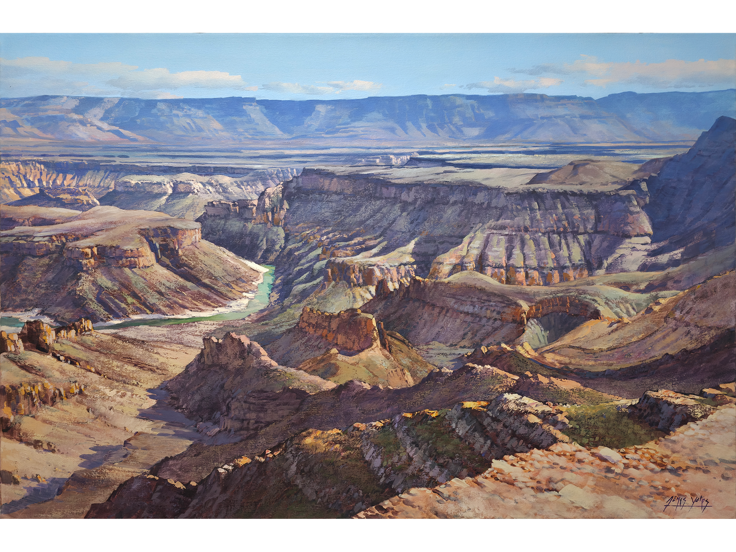 'Fish River Canyon, Namibia' - James Yates
