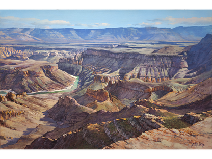 'Fish River Canyon, Namibia' - James Yates