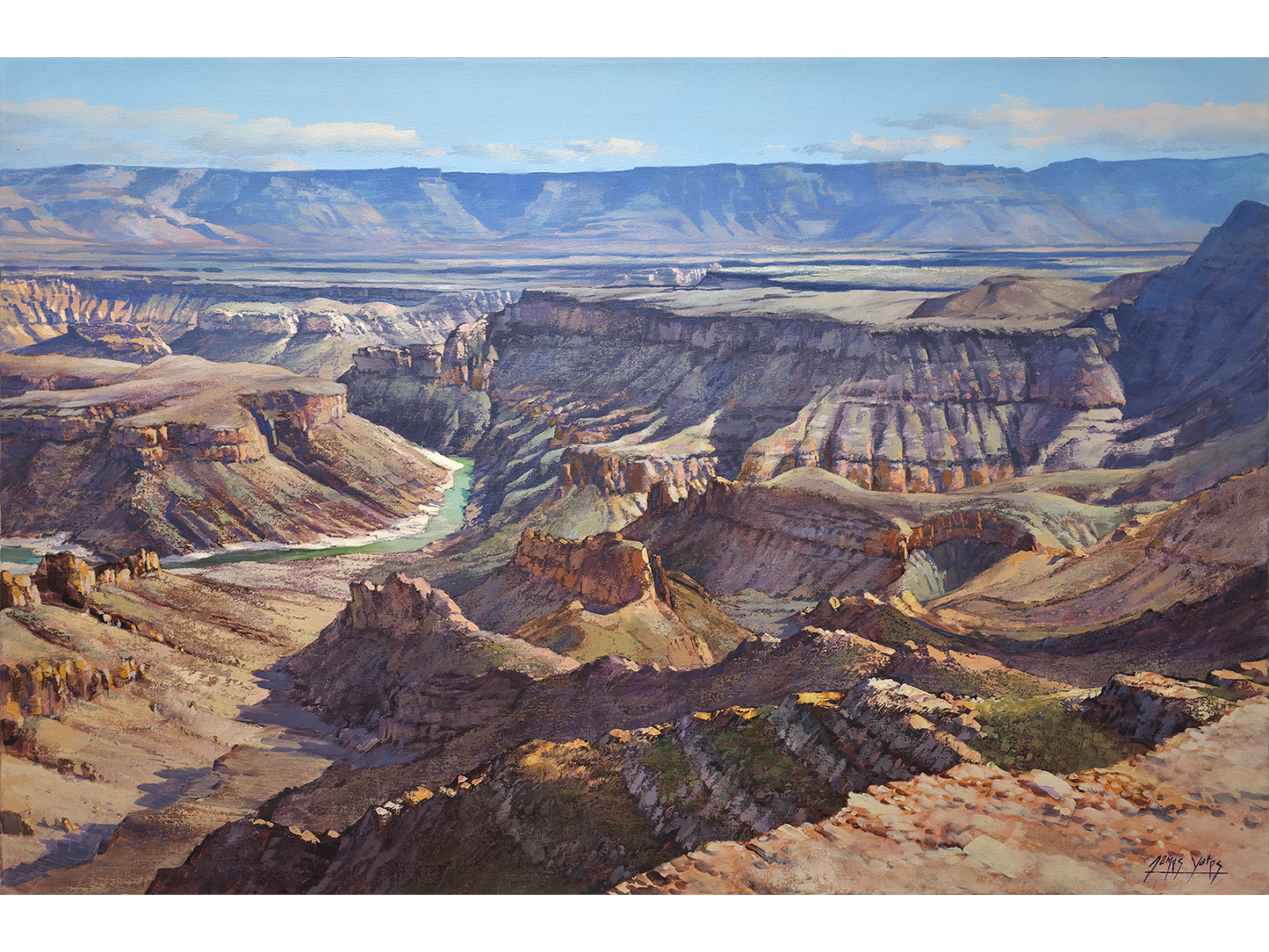 'Fish River Canyon, Namibia' - James Yates