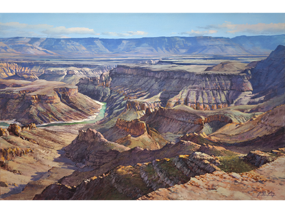 'Fish River Canyon, Namibia' - James Yates
