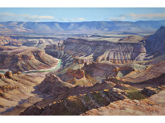 'Fish River Canyon, Namibia' - James Yates