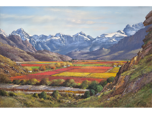 'Autumn snow in the Hex River Valley' - James Yates