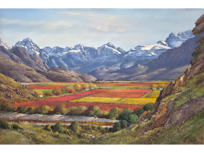 'Autumn snow in the Hex River Valley' - James Yates