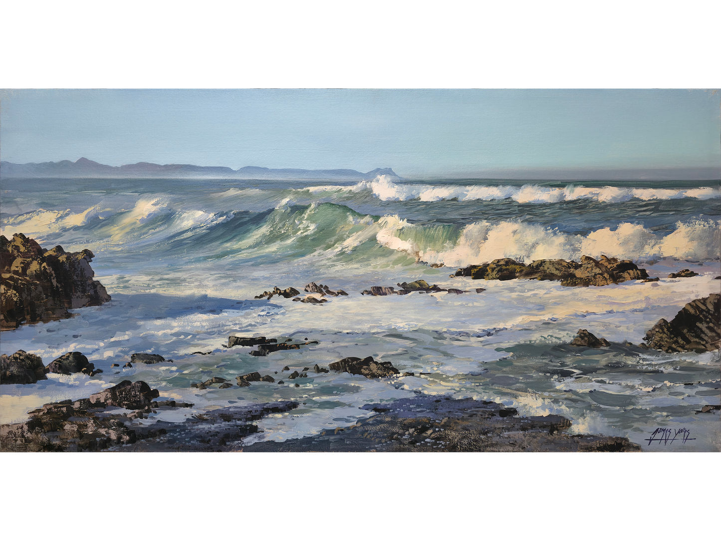 'Heavy swells , Hermanus' - James Yates