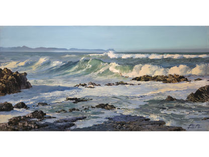 'Heavy swells , Hermanus' - James Yates